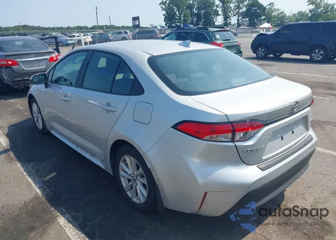 2025 Toyota Corolla Le z USA, uszkodzony, nr VIN 5YFB4MDE2SP234045